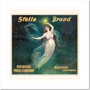 Stella Brand crate label, circa 1920 - 1935 Posters and Art